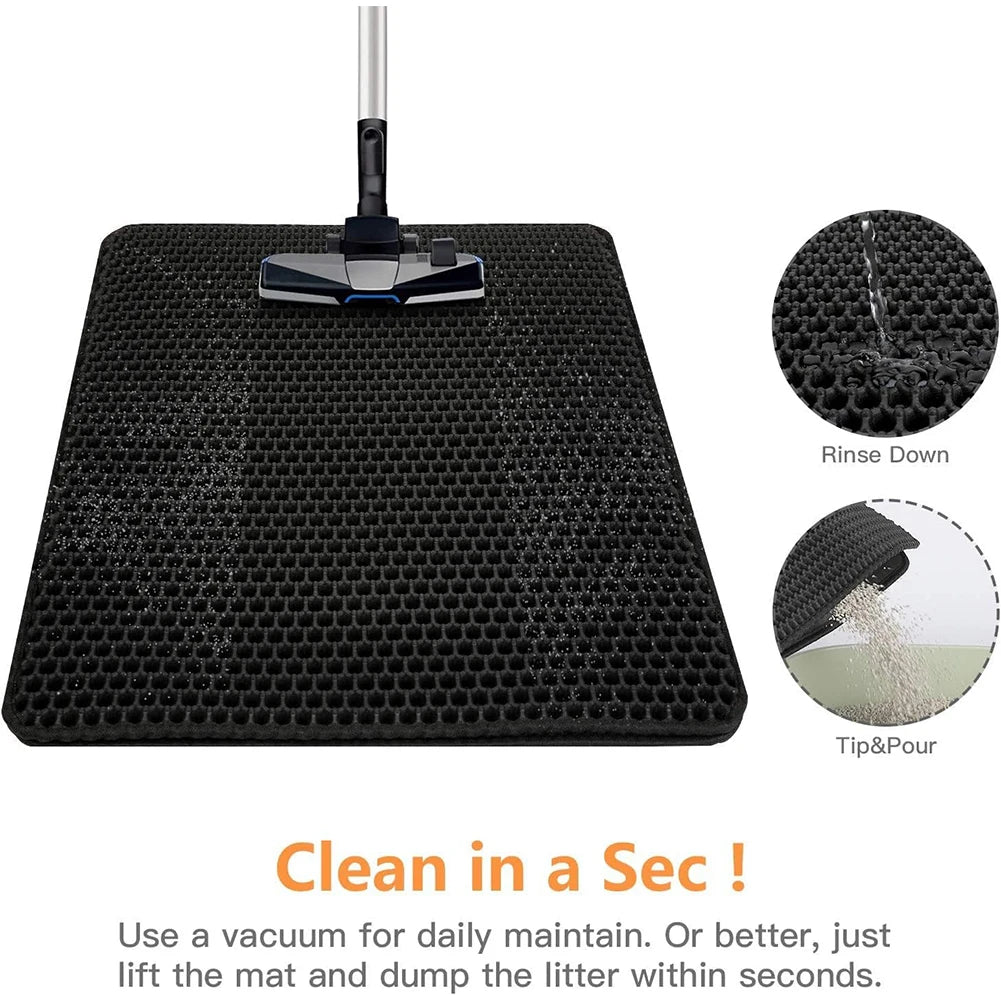 Easy Clean Cat Litter Trapping Mat
