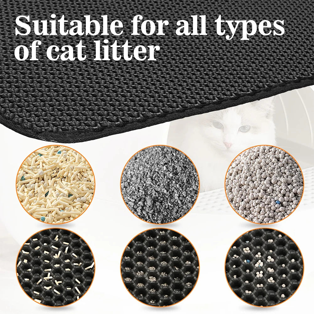 Easy Clean Cat Litter Trapping Mat