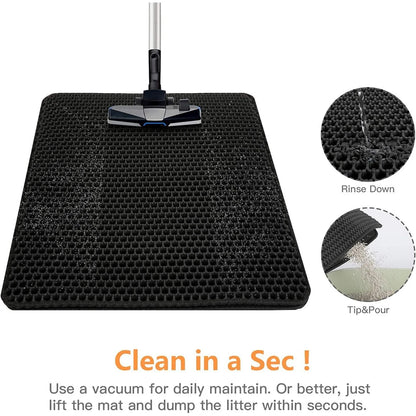 Easy Clean Cat Litter Trapping Mat 