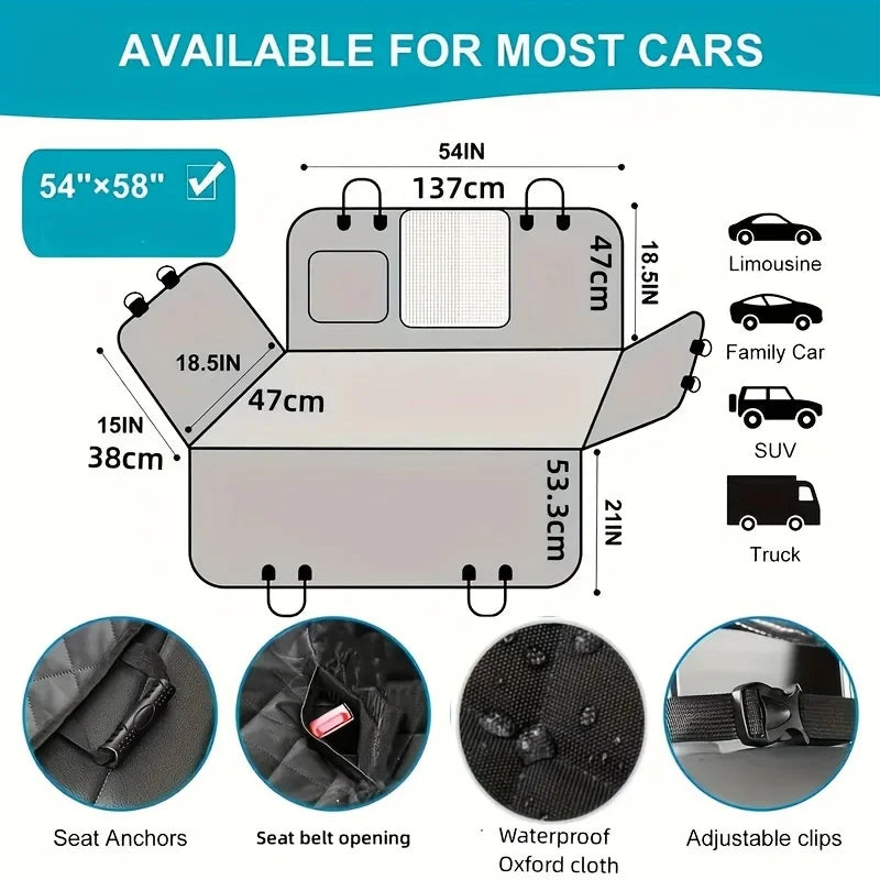 Pet Resistant Car Seat Cover