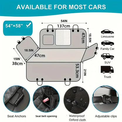 Pet Resistant Car Seat Cover